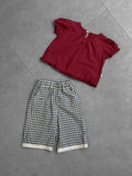 Ruby Plaid Combo 3495
