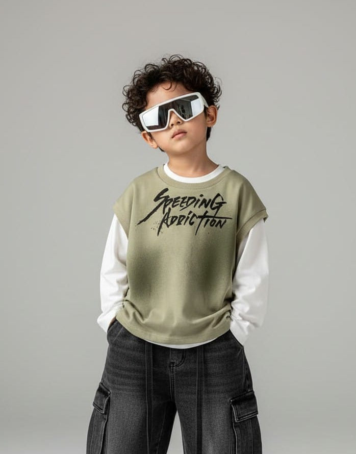 Flash Motion Full sleeve T-shirt 1019