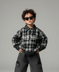 Raw Plaid Shirt