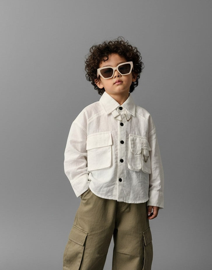 Retro Void white Shirt 3712