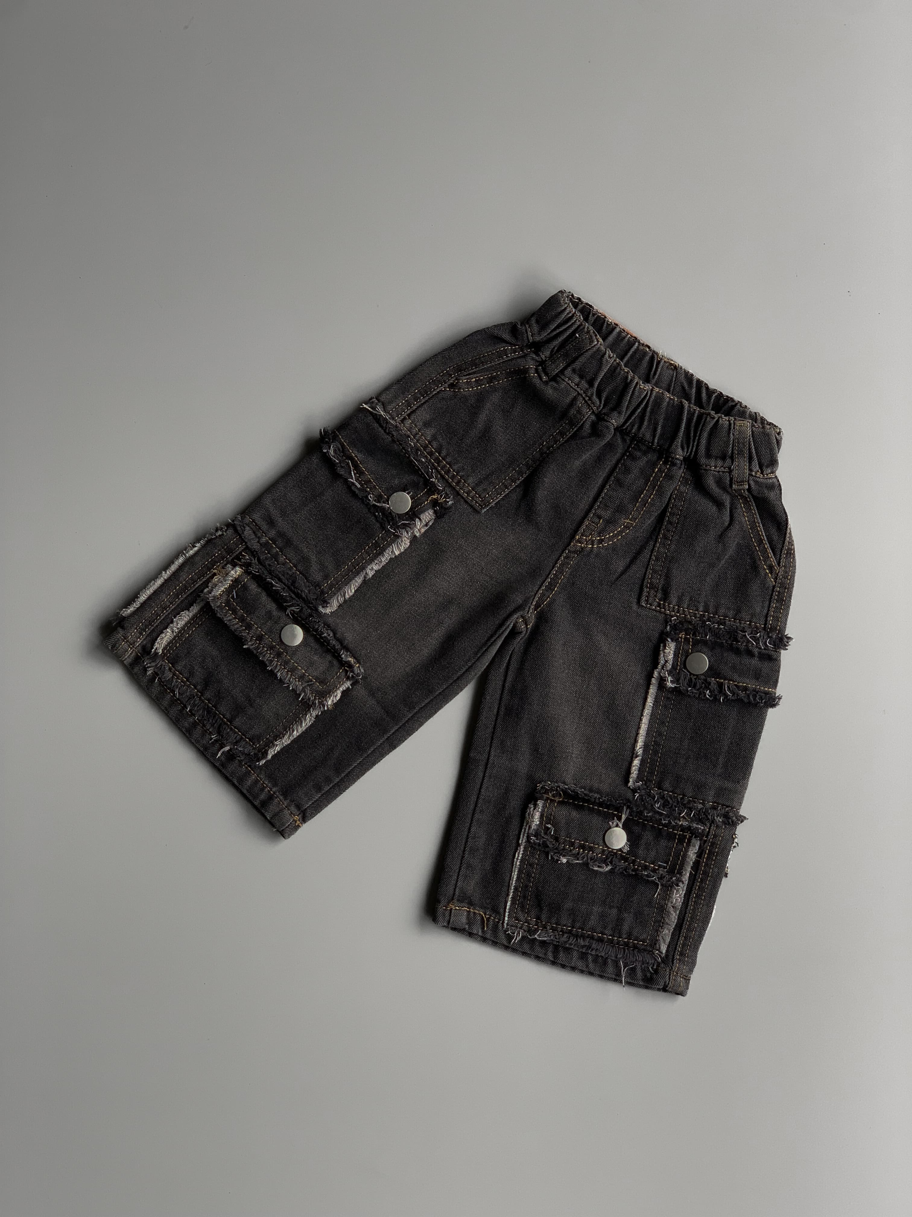 Giant Black Cargo Pant