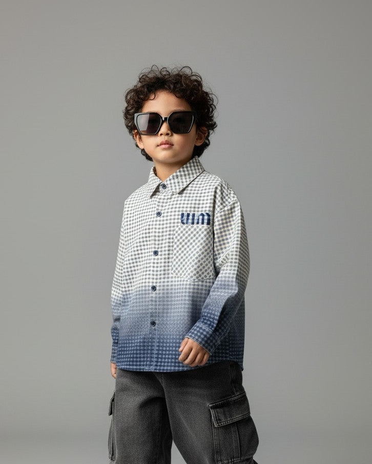 Ink Storm Casual Shirt 3759