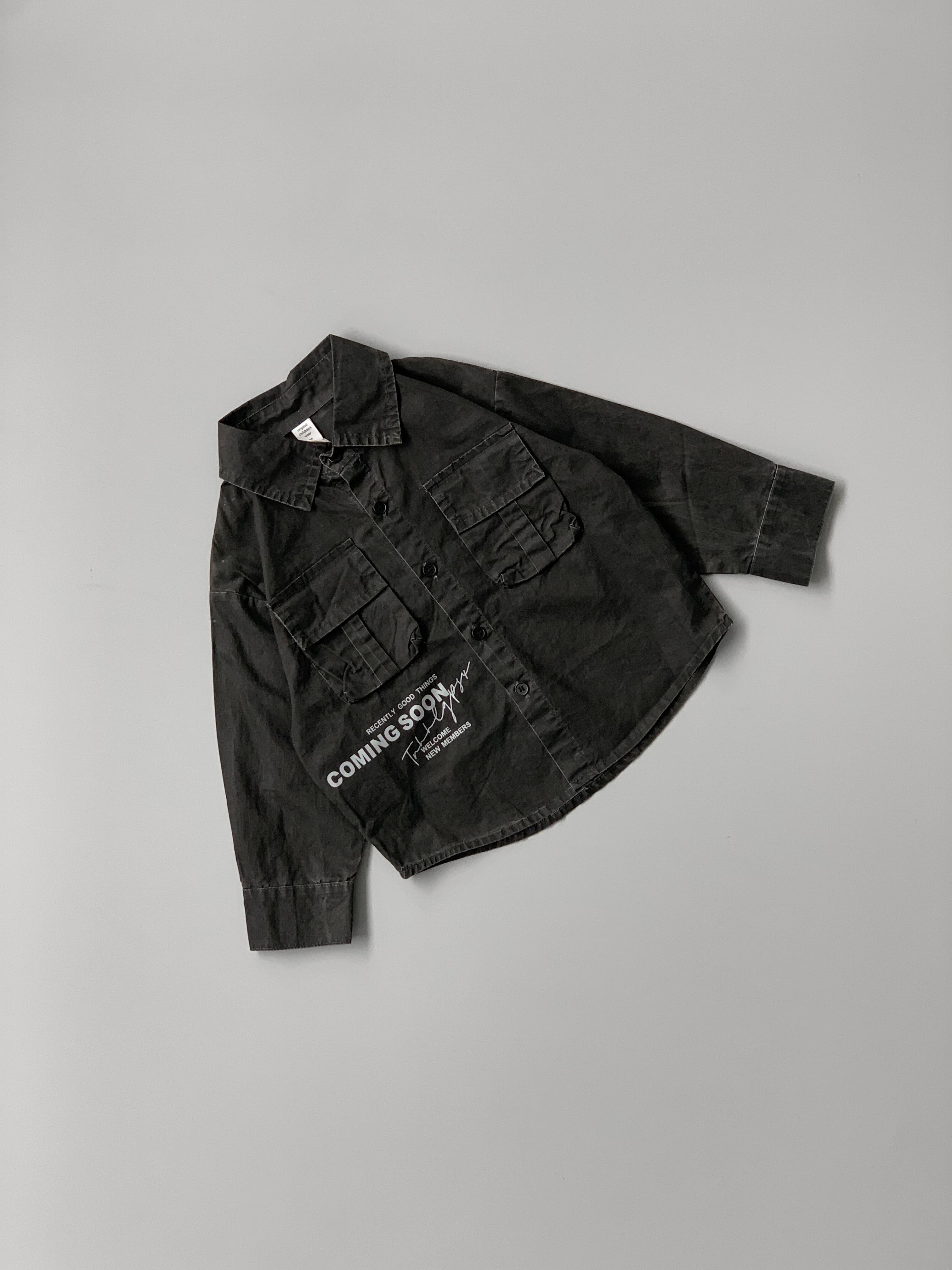 Luxe Black Shirt 1071