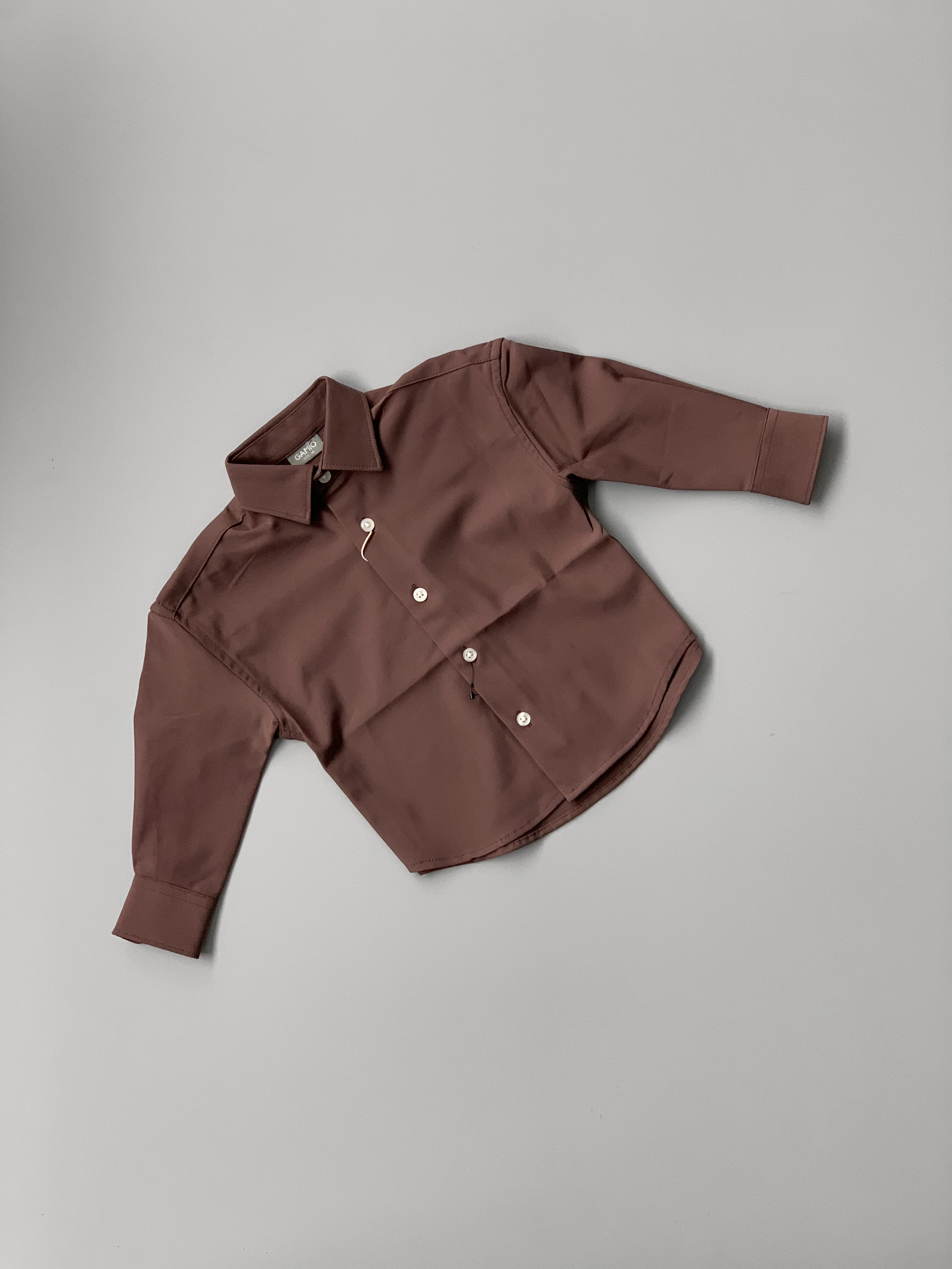 Soft Edge Plain Shirt 3720