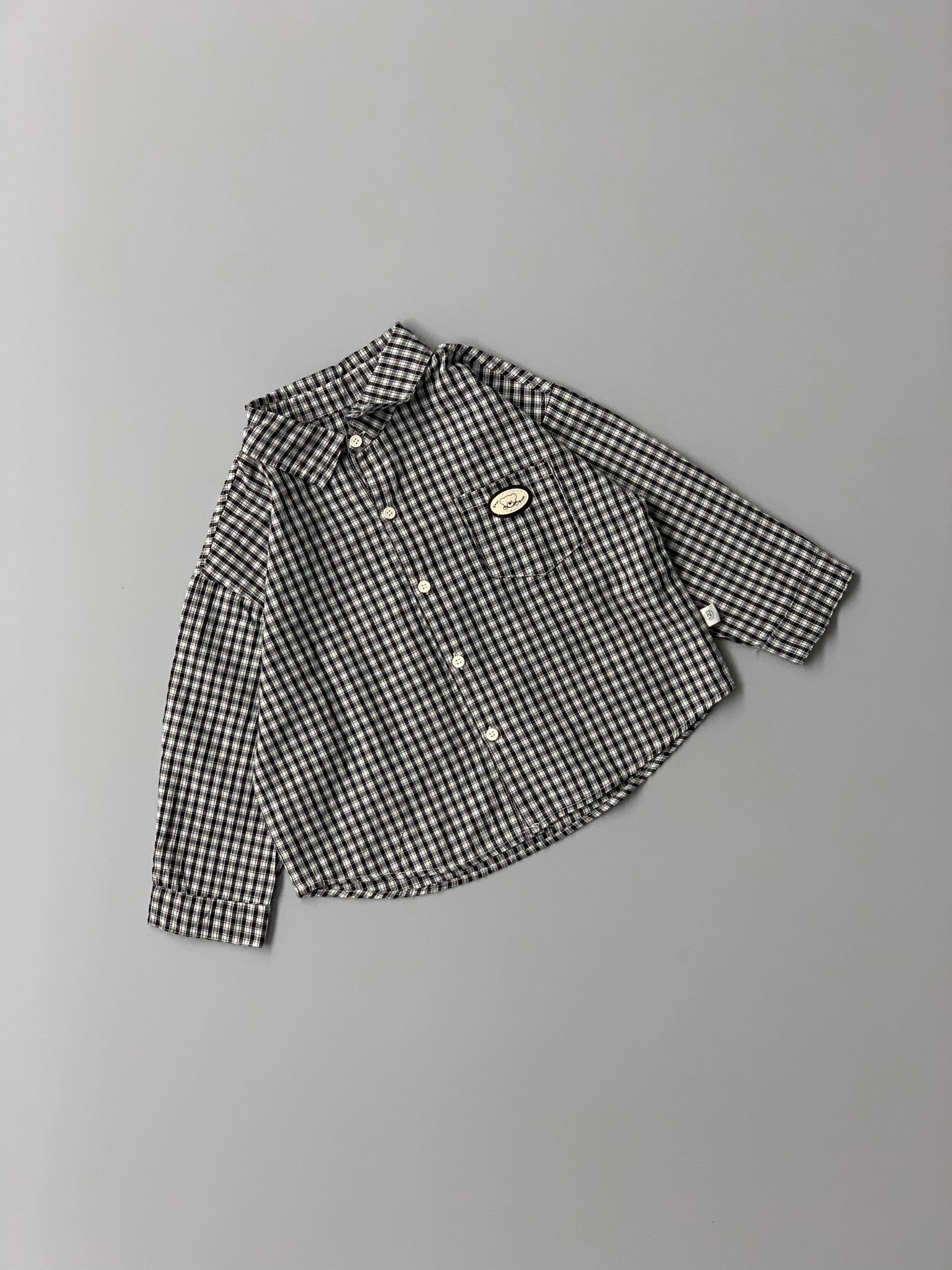 Mono Check Classic Shirt 3805