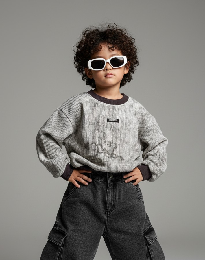 Mini Luxe Full sleeve T-shirt 1025