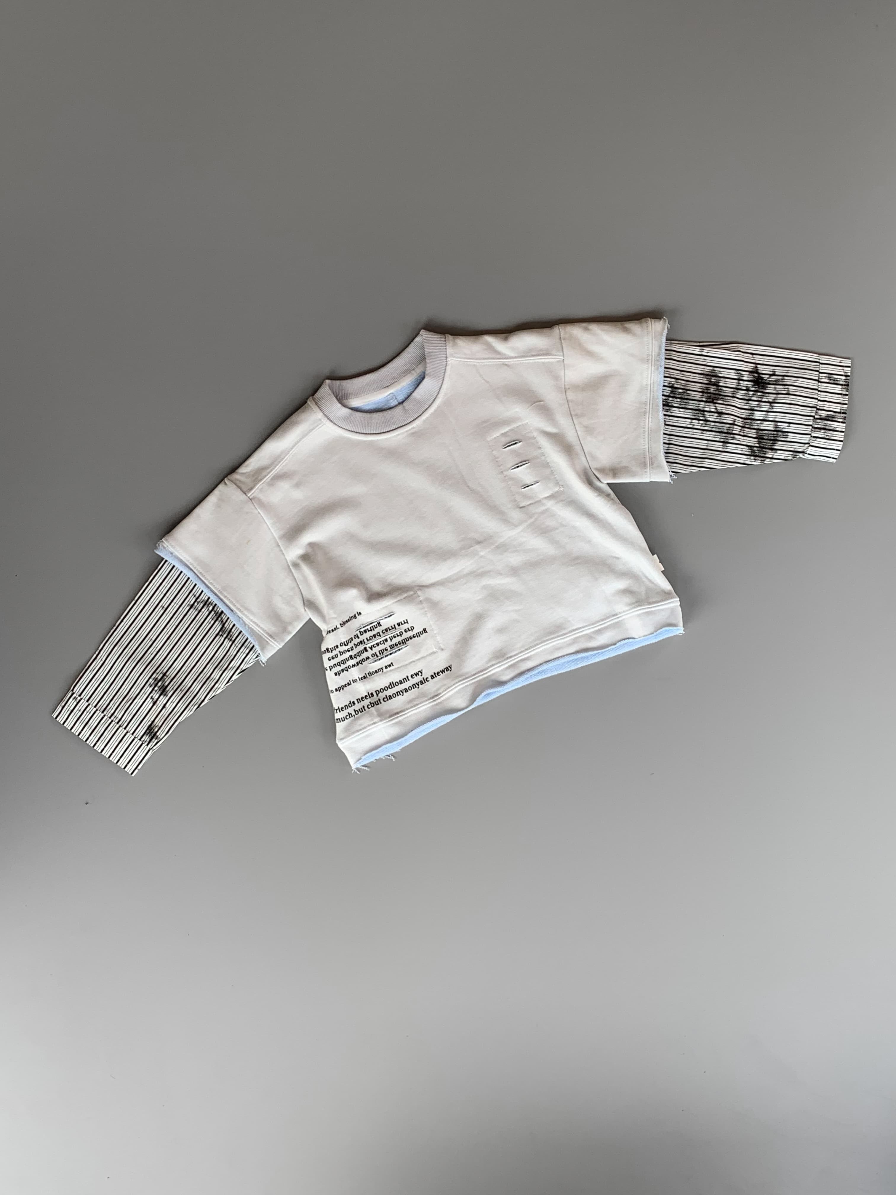White Skyline Drift T-shirt 1112