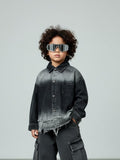 Noir Denim Shirt 3823