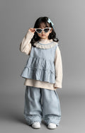 Skyvale Check Girls set