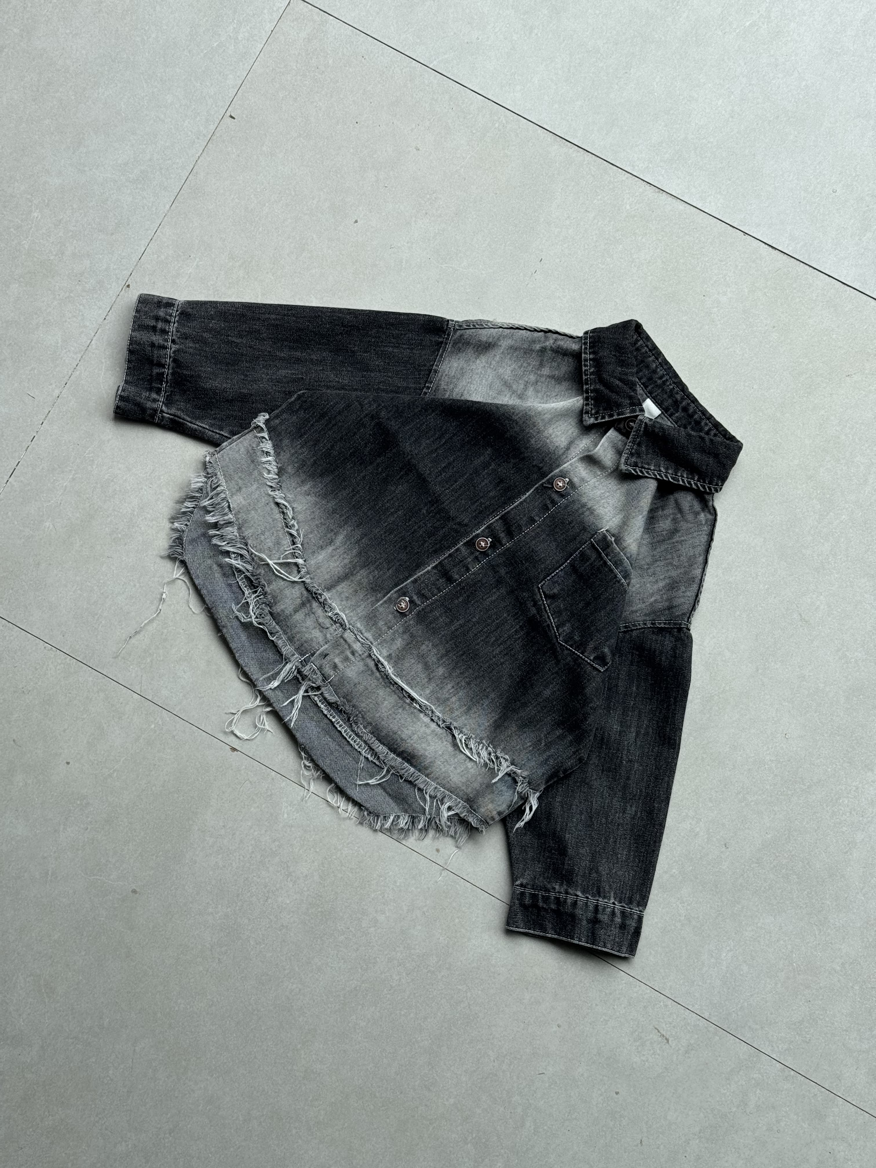Noir Denim Shirt 3823