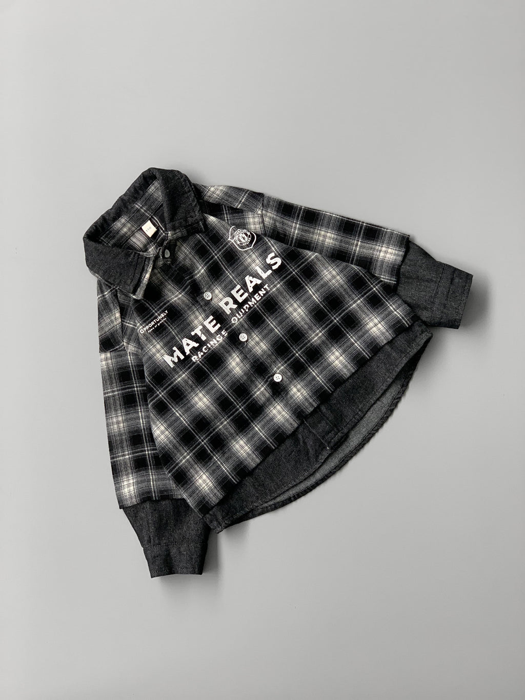 Raw Plaid Shirt
