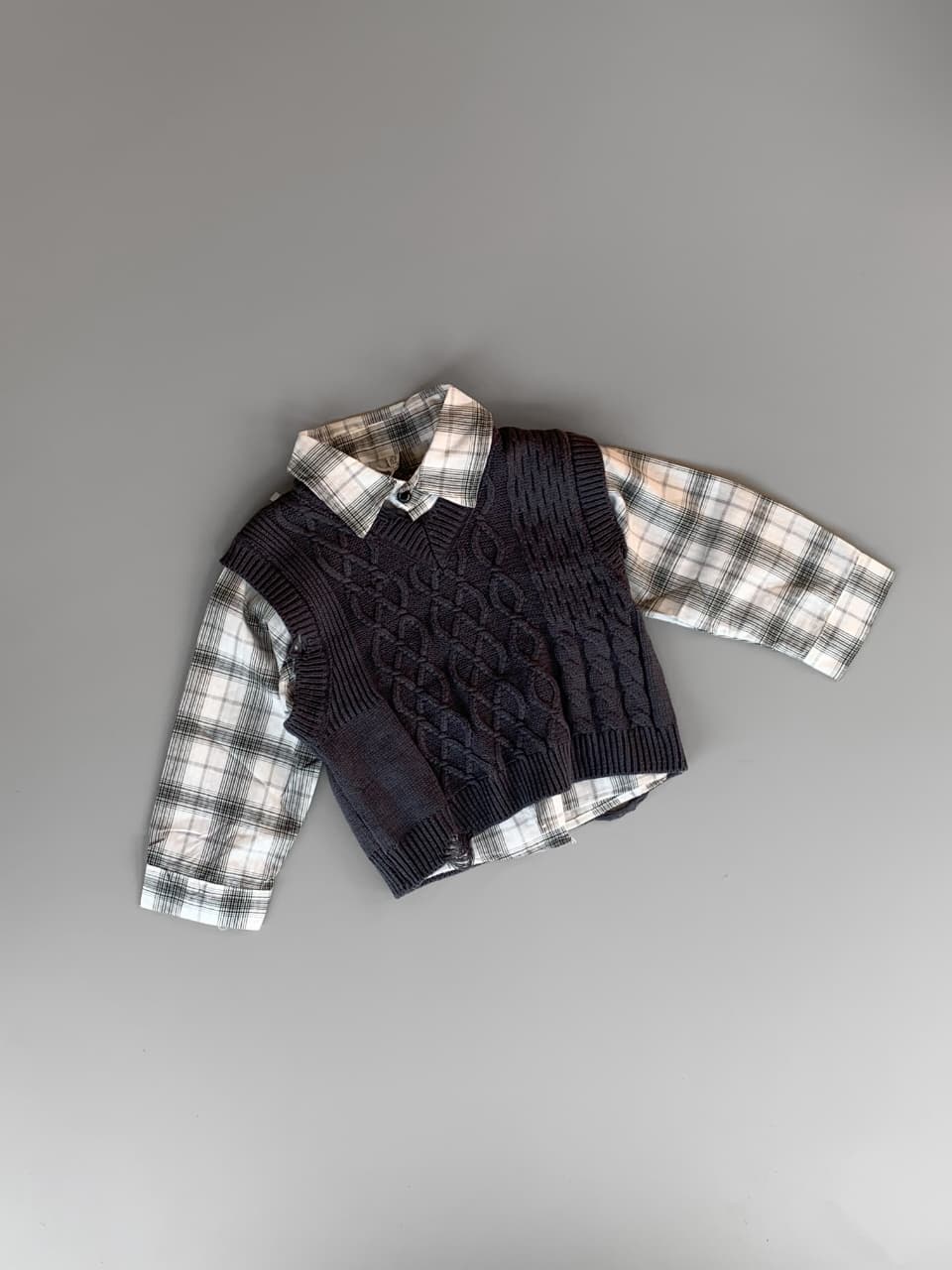 Check Mode Kids Shirt 1095