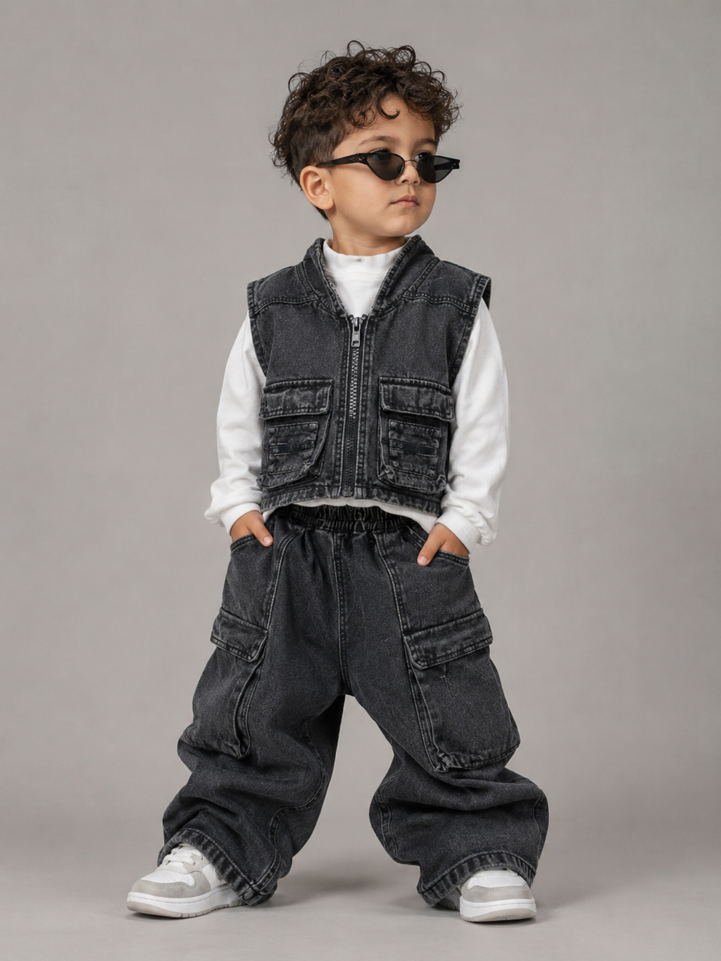 Frill-Trim Combo 1083