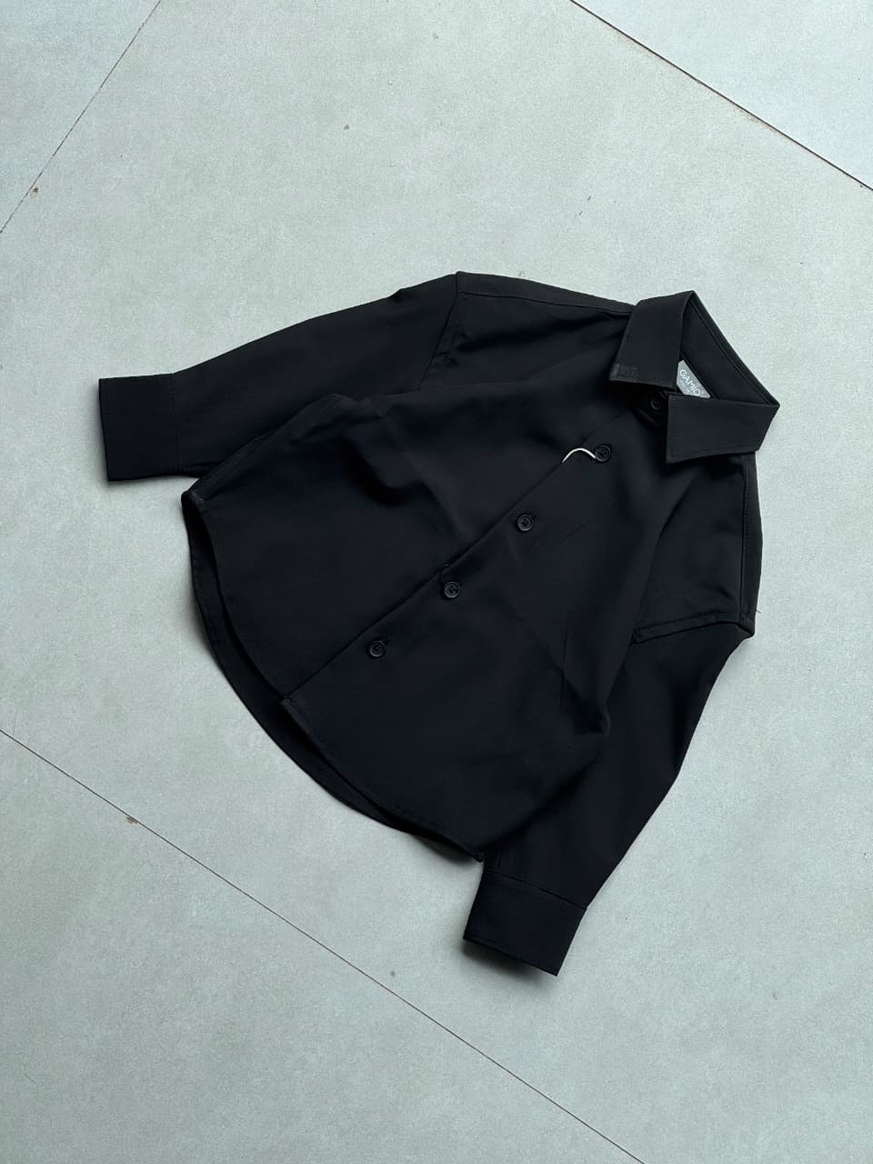 Black Mesh Shirt 3715