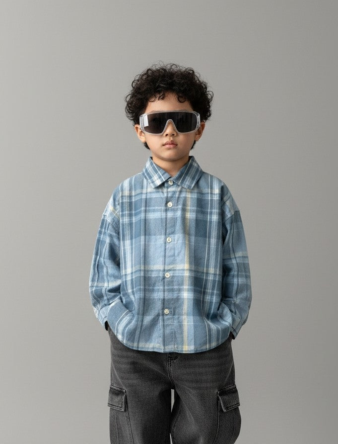 Cloudwash Check Shirt 1047