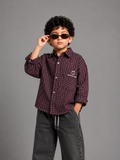 Yuhan check shirt 3895
