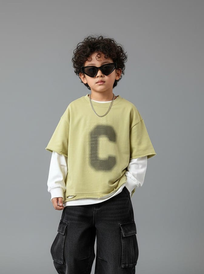 Cosmic Fade Full Sleeve T-shirt 3583